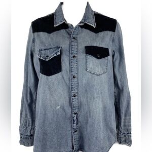 ‼️LUCKY BRAND ReMADE DENIM SHIRT SPECIAL EDITION‼️